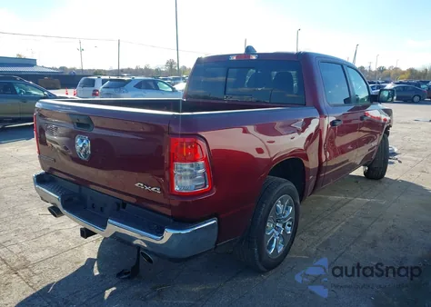 2023 Ram 1500 Big Horn 4X4 5'7 Box z USA, uszkodzony, nr VIN 1C6SRFFT8PN677966